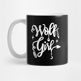 wolf girl Mug